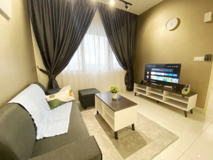 Parc3 Cheras 2BR Near Aeon _ LRT Netflix @ 4 pax - image 15