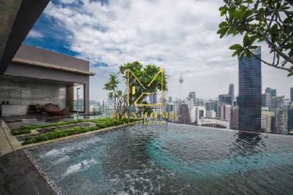 Infinity pool@Bukit Bintang Axon KL 1 room A1a - image 11