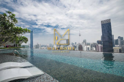 2room Infinity pool@bukit bintang Axon KL A1 - image 19