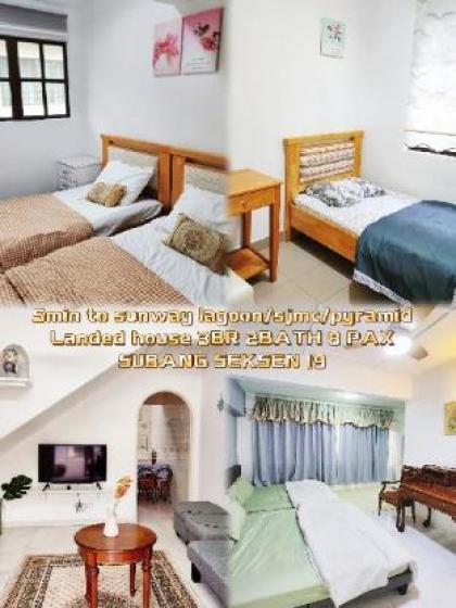 5 min to Sunway lagoon/pyramid/Sjmc/landed3BR 8pax - image 20